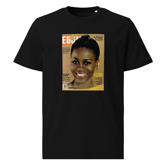 Ebony Cicely Tyson Unisex organic cotton t-shirt