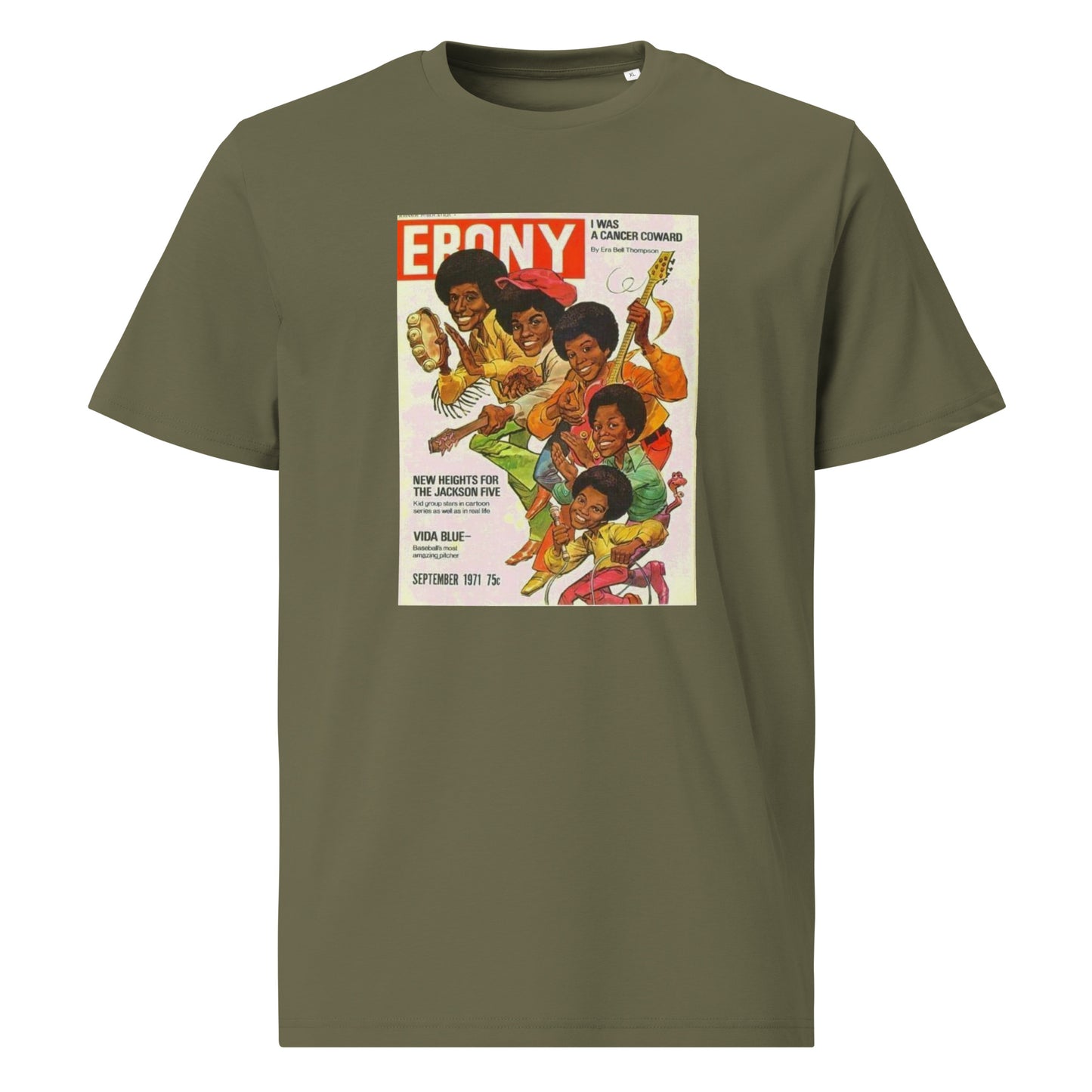 Ebony Jackson 5 Unisex organic cotton t-shirt