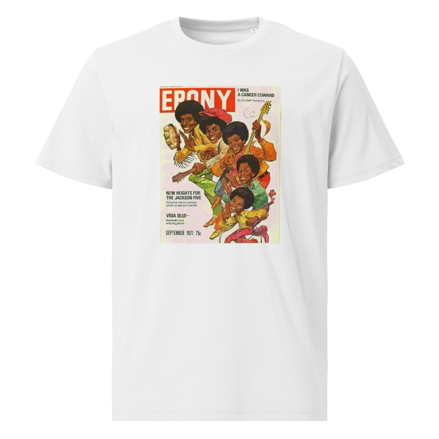 Ebony Jackson 5 Unisex organic cotton t-shirt