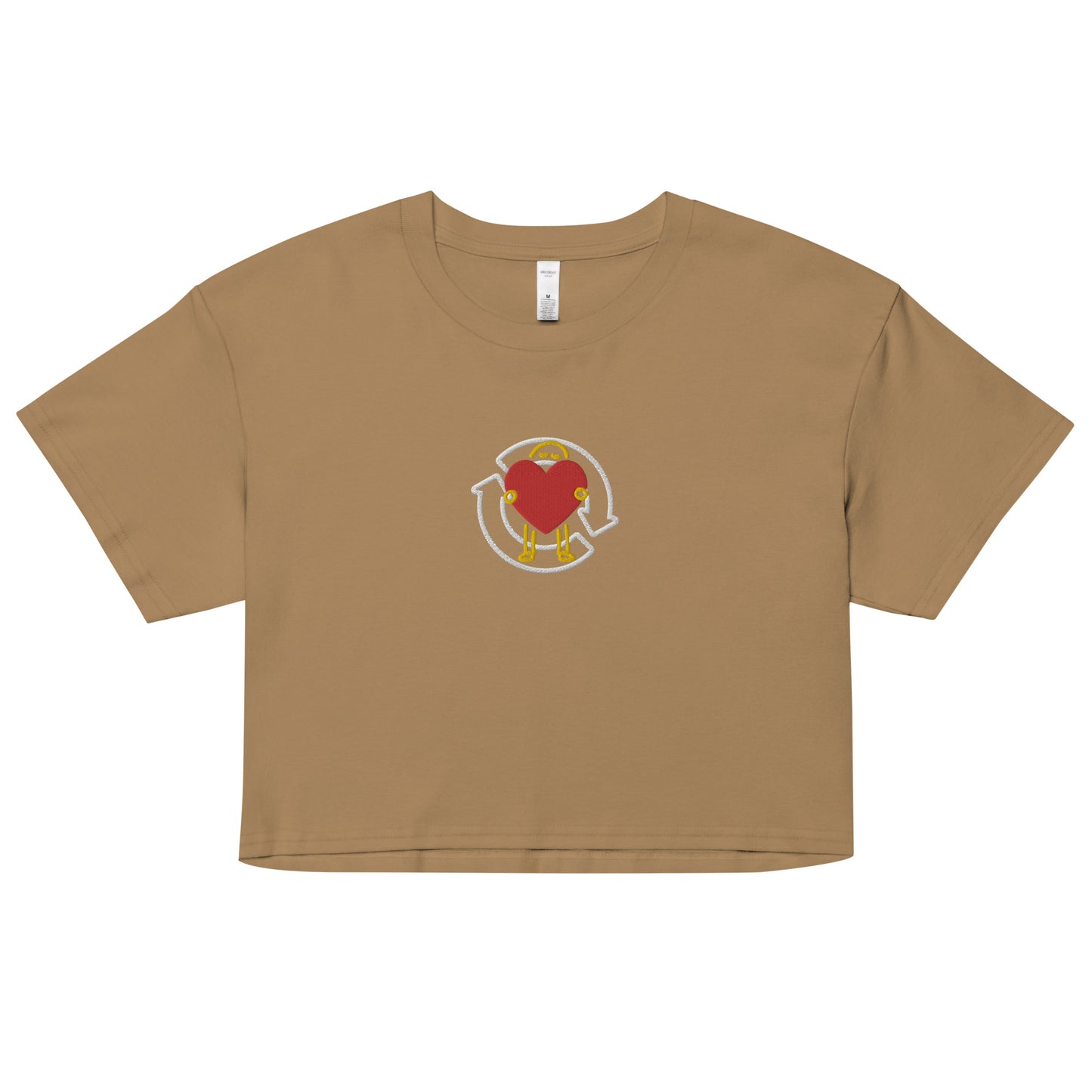 Recycle Love Women’s crop top