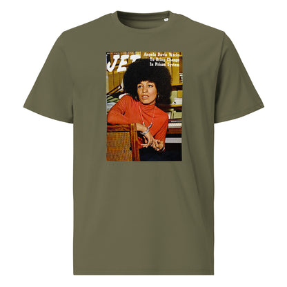 Jet Angela Davis Unisex organic cotton t-shirt