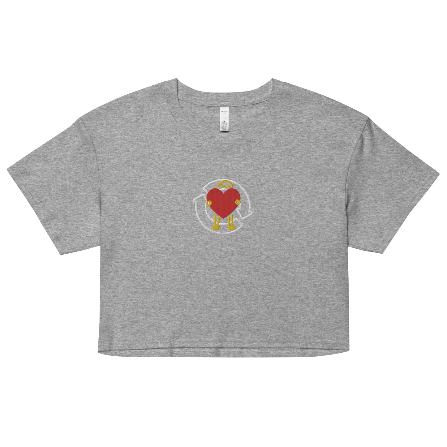 Recycle Love Women’s crop top