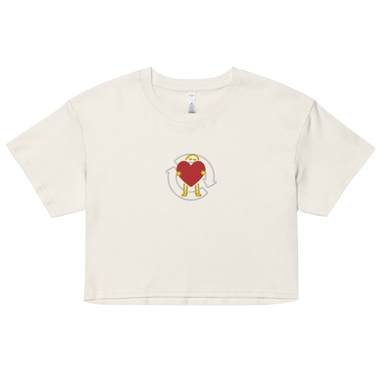 Recycle Love Women’s crop top