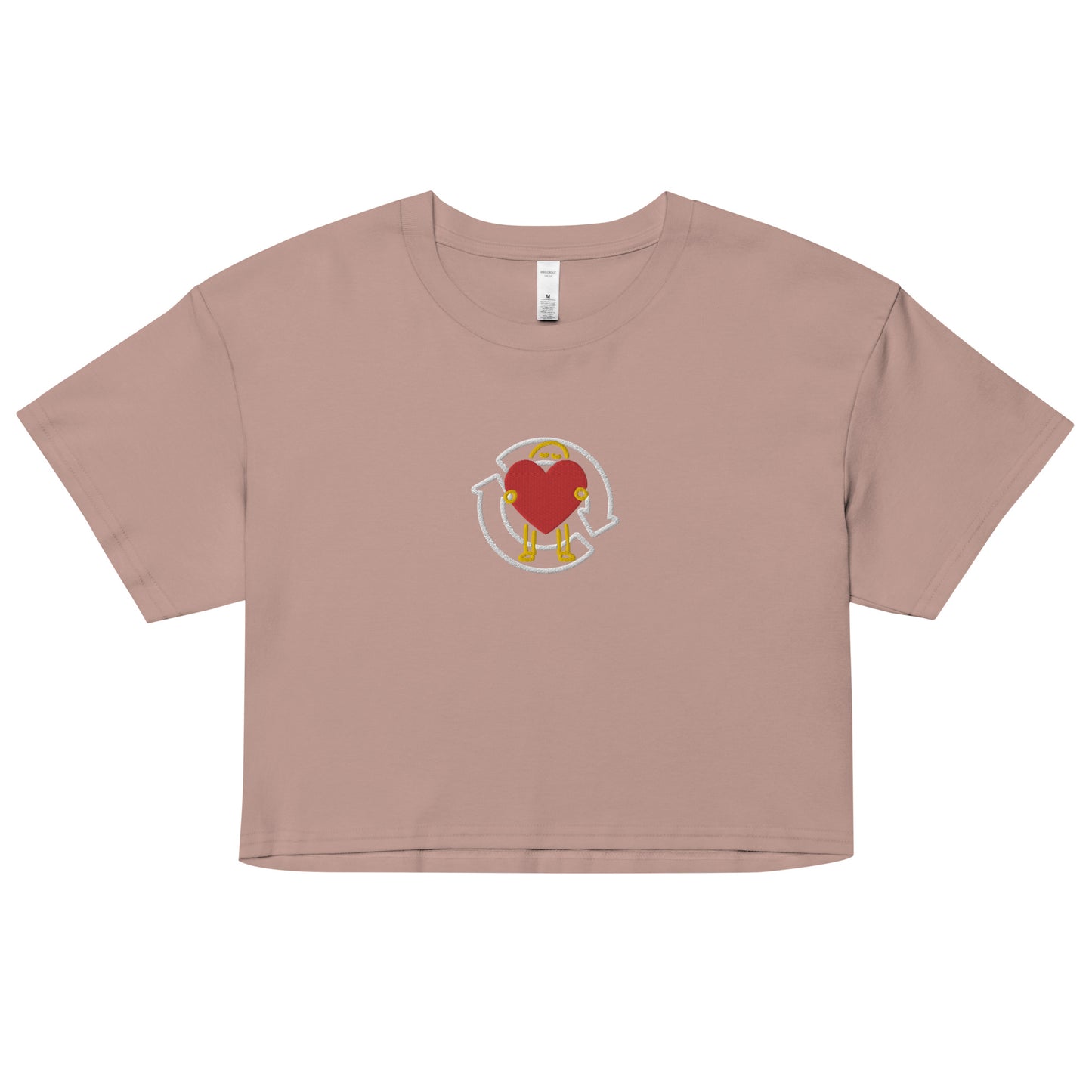 Recycle Love Women’s crop top