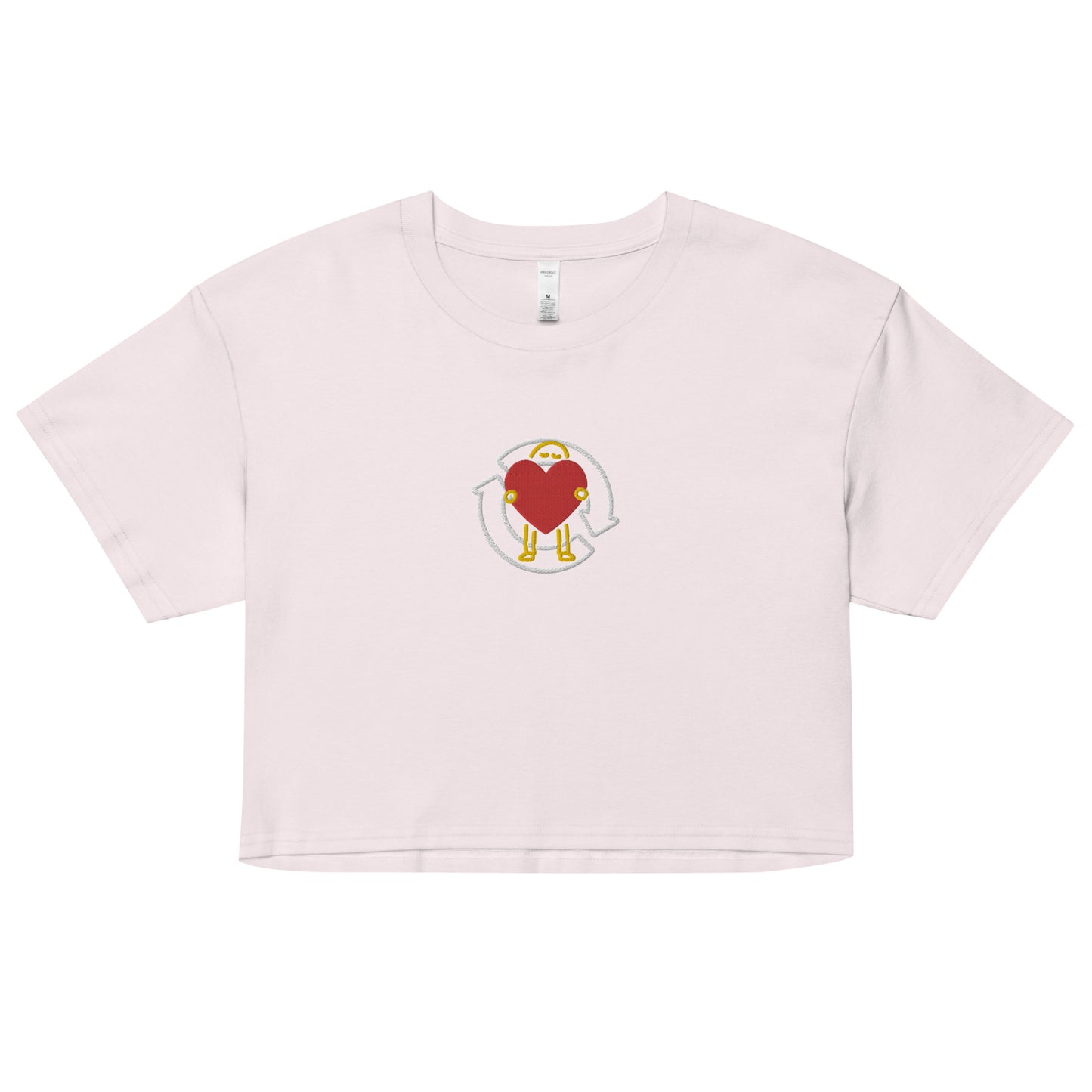 Recycle Love Women’s crop top