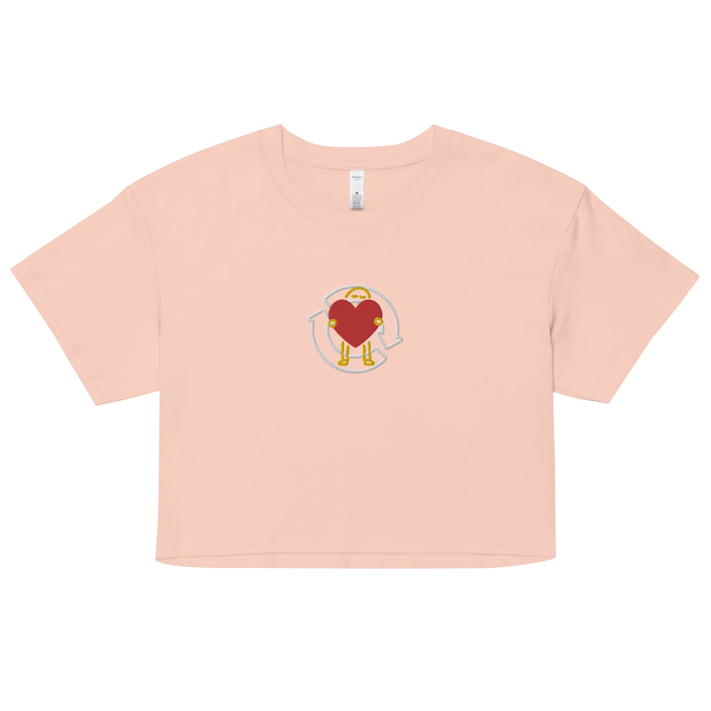 Recycle Love Women’s crop top